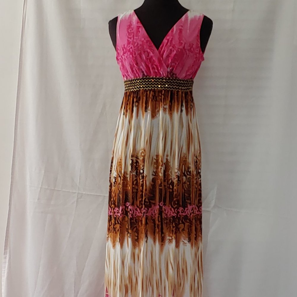 Long Casual Maxi Dress Regular Size